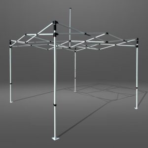 3x3 Steel pop up marquee